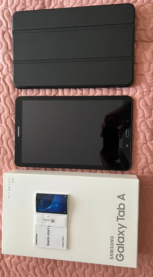 Tablet Samsung Galaxy Tab A (2016) SM-T580 10.1" 16GB Negra Android WiFi Foto 1 de 4
