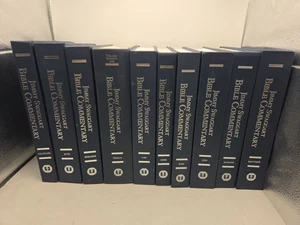 Jimmy Swaggart Bible Commentary Lot 10 Books Hardcover Good - Picture 1 of 11