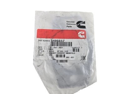 NOS Genuine Cummins Exhaust Manifold Gasket 5486657 - Image 1 of 2