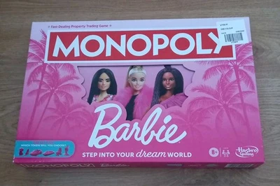 Monopoly Barbie Edition Board Game new Sealed  - Image 1 of 4