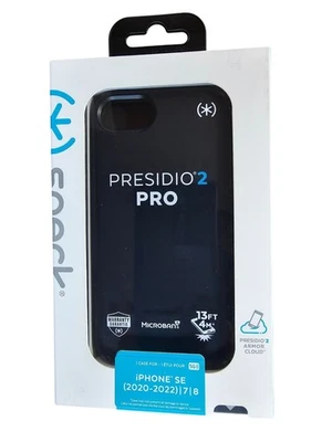 Speck Presidio2 Pro Series Case for iPhone SE (2020) / iPhone 8 / iPhone 7 - Bla - Image 1 of 2