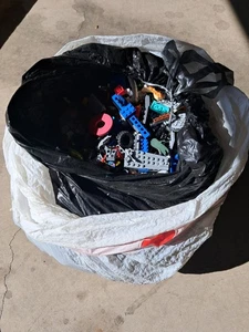 A BAG OF ASSORTED PIECES OF LEGOS FOR CHILDREN PREOWNED - Picture 1 of 4