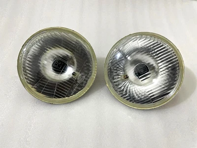 Hella Headlight Lamp Full Beam 7" High Low Beam Light Pair Seepage Proof | Fit - Image 1 of 4