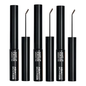 3 Make Up For Ever Aqua Resist Brow Fixer - 50 Dark Brown - 0.11oz Read - Picture 1 of 5