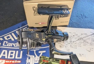 Abu Garcia Cardinal 753FC mit Box & Papieren für Ersatzteile/Reparatur - Bild 1 von 5