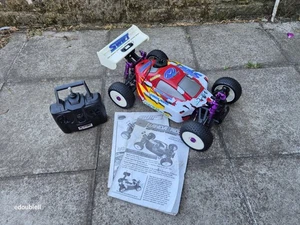 Schumacher Nanda Swift 2 Complete Running Nitro RC Buggy Vintage 1/8 Scale Car - Picture 1 of 24
