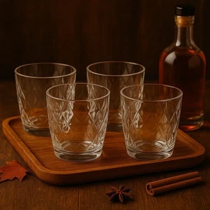 Epure Skultura Glass Set – 13 oz. Cups (Set of 4) - Picture 1 of 20