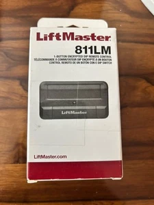 LiftMaster 811 LM 2-Button Security+ 2.0 Learning Remote Control - Picture 1 of 3
