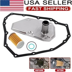 Filtros de aceite de transmisión 3 piezas con junta de bandeja para Nissan Sentra Versa 2012-2019 - Imagen 1 de 9