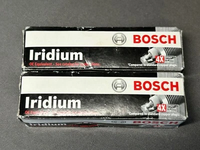 Комплект из 2 свечей зажигания Bosch 9607 Iridium 2 шт. свечей зажигания - Изображение 1 из 3