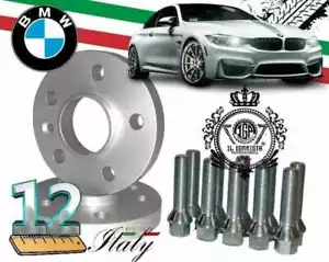 KIT 2 DISTANZIALI per BMW DA 12mm 5X120 72,6 + BULLONI 12 X 1,50 CONICO - Imagen 1 de 1