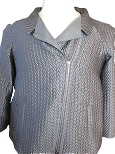 Vintage Armani Collezioni Women's Full Zip Quilted Blazer Jacket, 6 - Picture 1 of 6