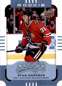 2015-16 Upper Deck MVP Ryan Hartman Auto #182