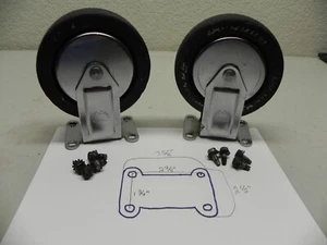Vintage Snap-On 2 Piece 7700-5 Non Locking/Swivel Casters from KR557 Roll Cab - Bild 1 von 16