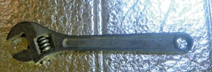 UTICA No. 91-10 Vintage Adjustable Wrench Alloy Utica Steel - Picture 1 of 4
