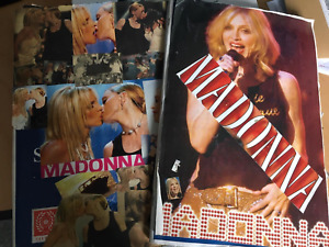 2 x Madonna Scrapbooks of Original Photograph Clippings