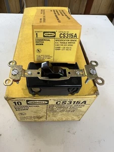 (9) HUBBELL CS315A  AC 3-WAY (NEW Old Stock) Commercial Grade - Picture 1 of 1