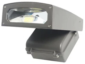 Wall Pack LED 30W 3150 Lumen Adjustable Angle 5000K Cool White Weatherproof, For - Picture 1 of 5