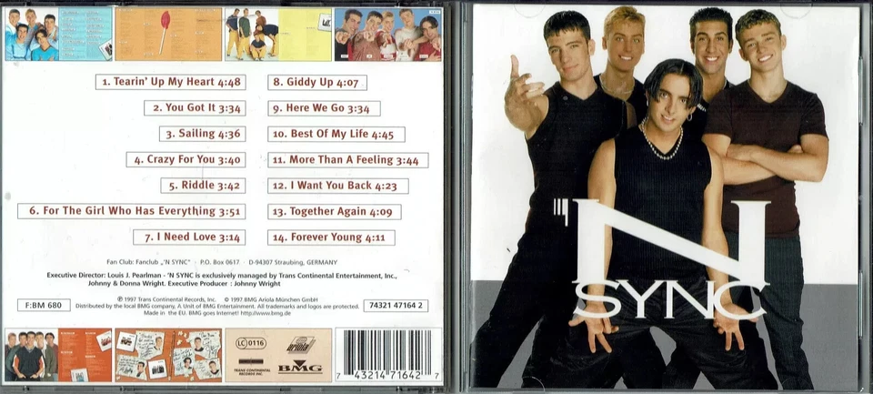 CD 'N SYNC - 'N SYNC - ALBUM - Bild 1 von 1