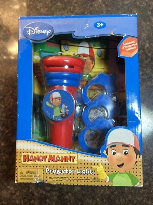 Disney Handy Manny Projector Light Lenses 2010 Imperial Toys NEW READ Red Blue - Image 1 of 4