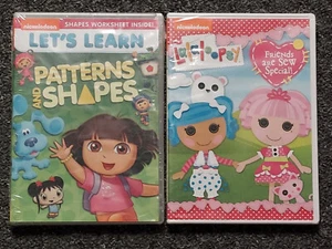 2 - Nickelodeon DVDs Lalaloopsy: Friends Are Sew Special & Lets Learn Shapes NEW - Picture 1 of 2