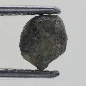 Raw Rough Natural Loose 1.07 Carat Diamond Grayish Black Fancy Uncut Diamond - Picture 1 of 2