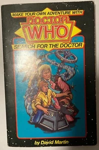Doctor Who Search for the Doctor David Martin Make Your Own Adventure Book Dr - Picture 1 of 4