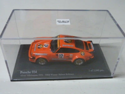 MINICHAMPS 1/64 PORSCHE 934 Jagermeister #12 DRM 1976 winner 1 of 5.040 - Photo 1/4