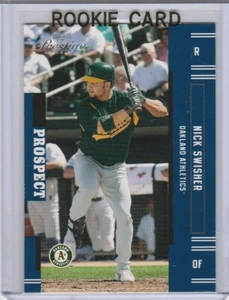 Nick Swisher A's Prospect ROOKIE CARD Prestige RC Baseball NY YANKEES - Bild 1 von 2