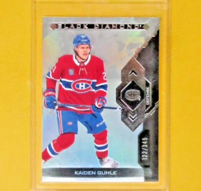 KAIDEN GUHLE  2022-23  Black Diamond ROOKIE  /349  #BDB-KG  Montreal Canadiens - Image 1 of 4