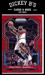 2020-21 Panini Prizm Ruby Wave Prizms #99 Montrezl Harrell Los Angeles Clippers - Picture 1 of 2