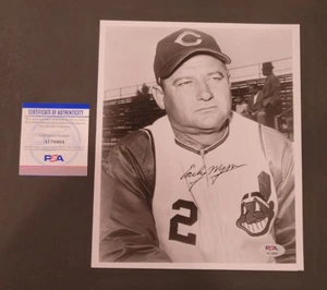 EARLY WYNN Signed 8x10 Photo-CLEVELAND INDIANS-PSA Authenticated - Picture 1 of 5