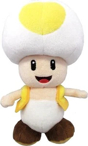 SANYI BOEKI SUPER MARIO ALL STAR COLLECTION Kiiro Kinopio S W11×D10×H20cm Plush - Picture 1 of 6