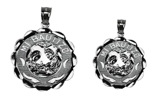 Colgante de plata de ley 925 Mi Bautizo My Baptism Charm - Imagen 1 de 4