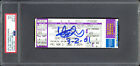 Ichiro Suzuki Autographed 2001 Spring Training Ticket PSA 3 Gem 10 Auto PSA/DNA