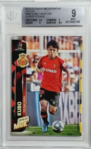 2019 Panini Megacracks #482 Takefusa Kubo Rookie Card RC BGS 9 Mint Japan - Picture 1 of 2