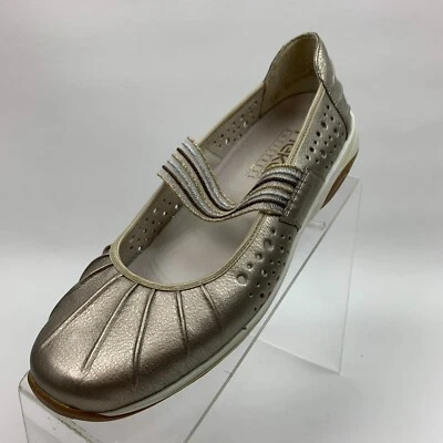 Rieker Antiestrés Mary Jane Peltre Cuero Correa Elástica Punta Redonda EU40/US9.5 Foto 1 de 4