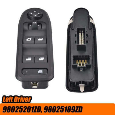 Переключатель зеркала заднего стекла передний левый для Peugeot 301 Elysee Citroen C3-XR 14-17 - Изображение 1 из 4