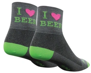 SockGuy Heart Beer 3in Sock S/M - Picture 1 of 1