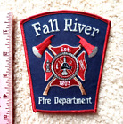 FALL RIVER, Massachusetts, naszywka straży pożarnej: gaszenie pożarów