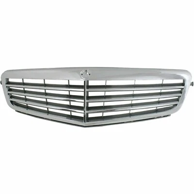 Front Chrome Grille For 2008-2011 Mercedes Benz C-Class C250 C300 C350 MB1200145 - Изображение 1 из 4