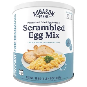 Scrambled Egg Mix Dried Whole Egg Powder Gluten Free Emergency Food Storage New - Picture 1 of 9
