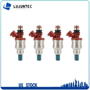 4Pcs Fuel Injectors For 1989-1992 1993 1994 1995 For Toyota 4Runner Pickup 2.4L - Foto 1 di 6