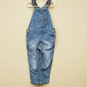 Gymboree Girls Denim Overalls Sz 4 NWT - Picture 1 of 7