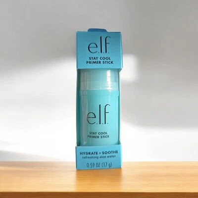 e.l.f. Stay Cool Primer Stick Hydrate + Soothe Refreshing Alone Water Preps Skin - Image 1 of 4