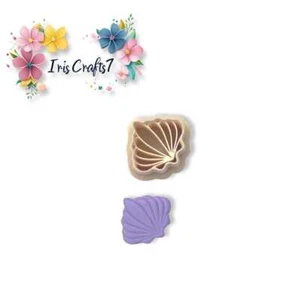 Shell 8 Earring Polymer Clay Cutter for Jewelry Making - Picture 1 of 6