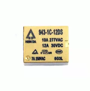 5 pz Hsin Da Relay 943-1C-12DS SPDT(1C) 12A125 V bobina = 12 V 18,9x15,5x15,5 mm LxWxH - Foto 1 di 8