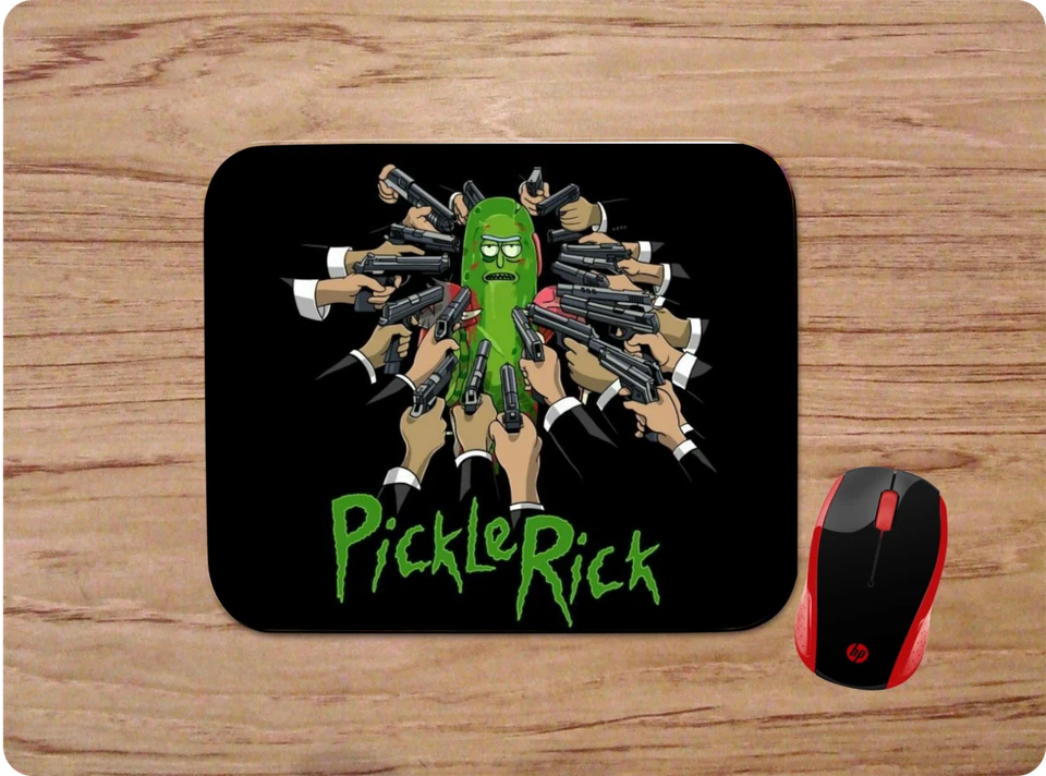 PICKLE RICK & MORTY CUSTOM MOUSE PAD GAMING COMPUTER HOME OFFICE GIFT DESIGN1 - Image 1 of 1