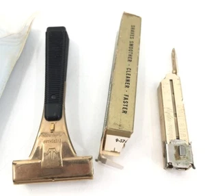 Vintage Eversharp Schick Hydro-Magic Rasierhobel 1954-1958 mit Klingeninjektor - Bild 1 von 18