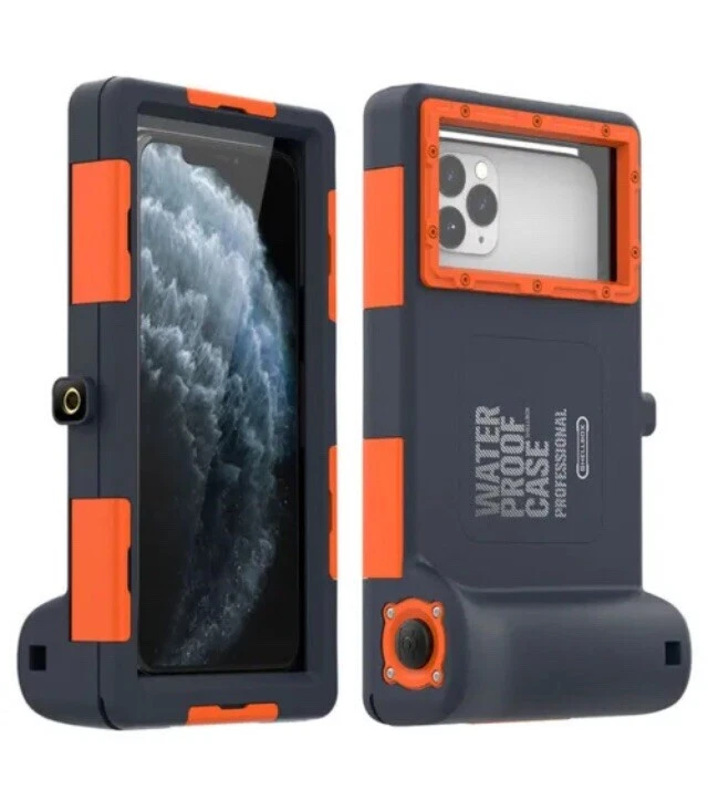 Shellbox Waterproof Case Professional Diving Cover for iPhone 12 13 Sam NEW A7 - Image 1 of 4